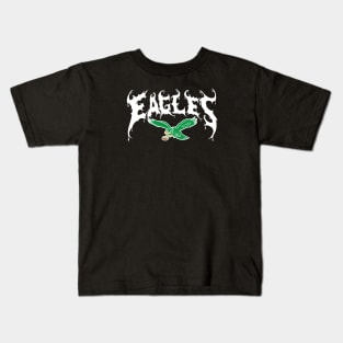 Heavy Metal Eagles Kids T-Shirt